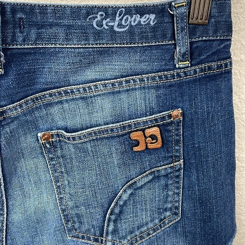 Joes Jeans Mid Rise Cut Off Jean Shorts Jorts Daisy Duke Raw Hem Sz 31